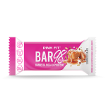 1 CONFEZIONE DA 25 BARRETTE PROTEICHE BAR 98 KCAL DA 30 GR CADAUNO AL CARAMELLO SALATO  PROACTION - PINK FIT