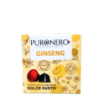 64 CAPSULE PURONERO AL GUSTO DI GINSENG DOLCE COMPATIBILI CON NESCAFÈ DOLCE GUSTO